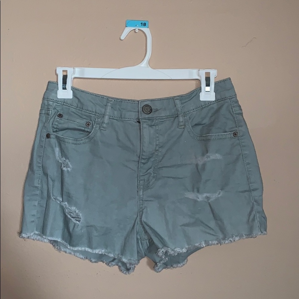 Distressed Denim Shorts Aeropostale